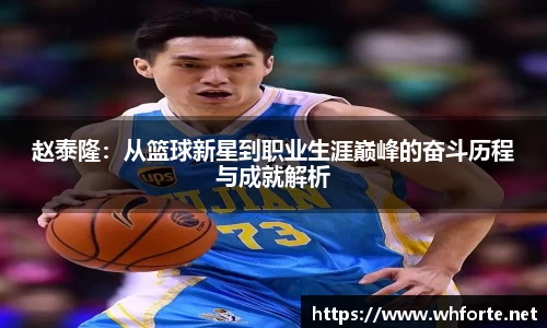 赵泰隆：从篮球新星到职业生涯巅峰的奋斗历程与成就解析